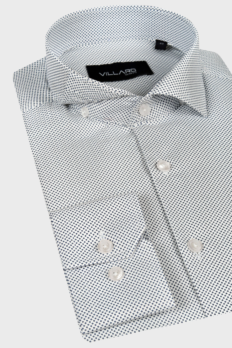 Koszula męska microwzór | Villaro
