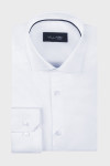 Biała koszula męska Villaro Slim Fit – elegancka wizytowa koszula z bawełny