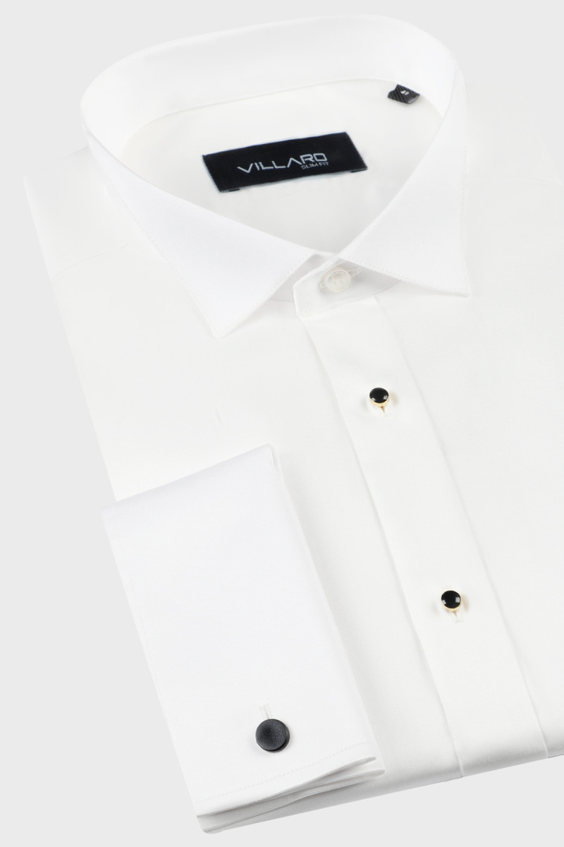 Ivory koszula męska smokingowa| Villaro
