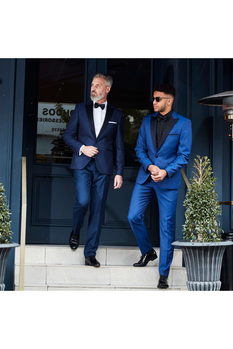 Granatowy smoking | Villaro