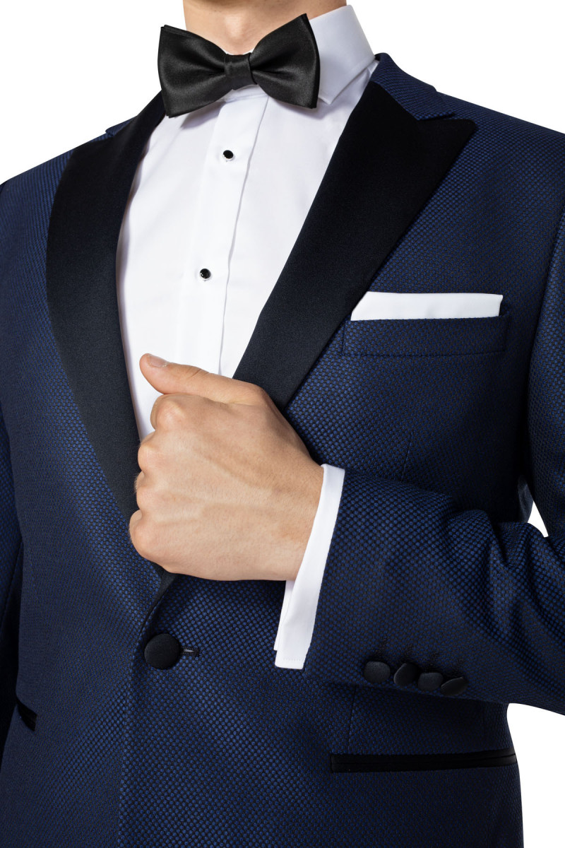 Granatowy smoking | Villaro