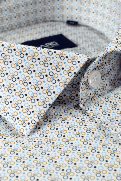 Koszula Męska Wzór Geometryczny