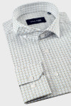 Koszula męska wzór geometryczny | Villaro