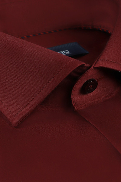 Bordowa Koszula Męska