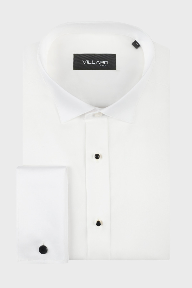 Ivory koszula męska smokingowa| Villaro