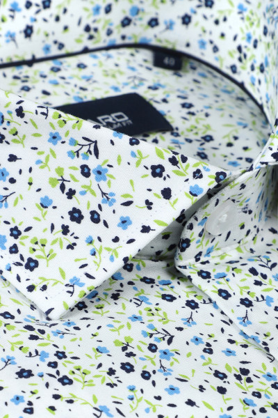 Koszula Męska Wzór Kwiaty
