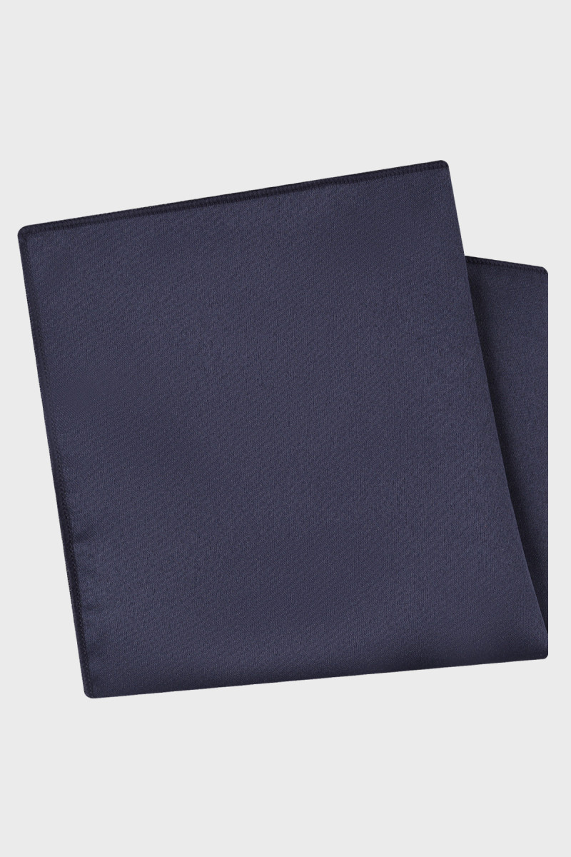 Granatowa Poszetka Męska