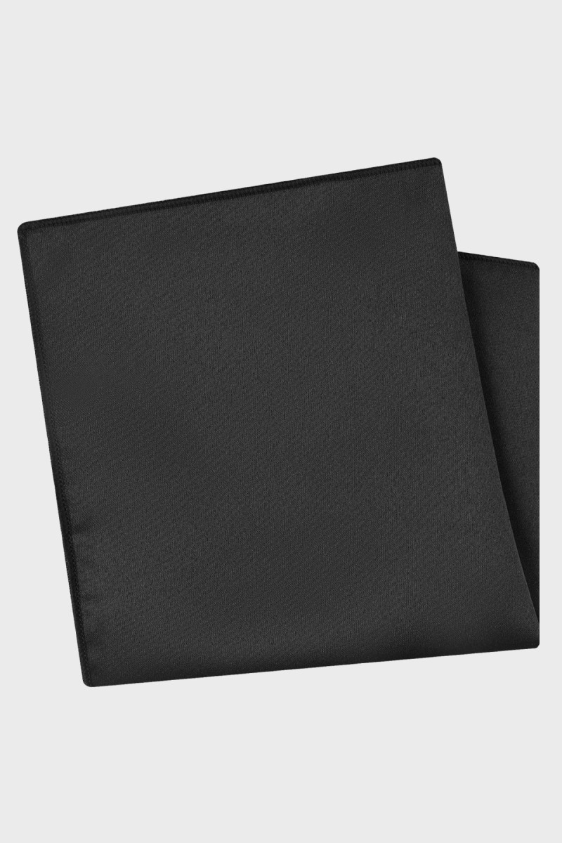 Czarna Poszetka Męska