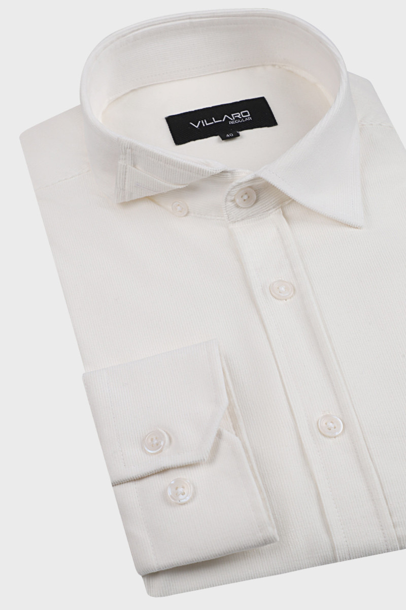 Ivory koszula męska sztruks | Villaro