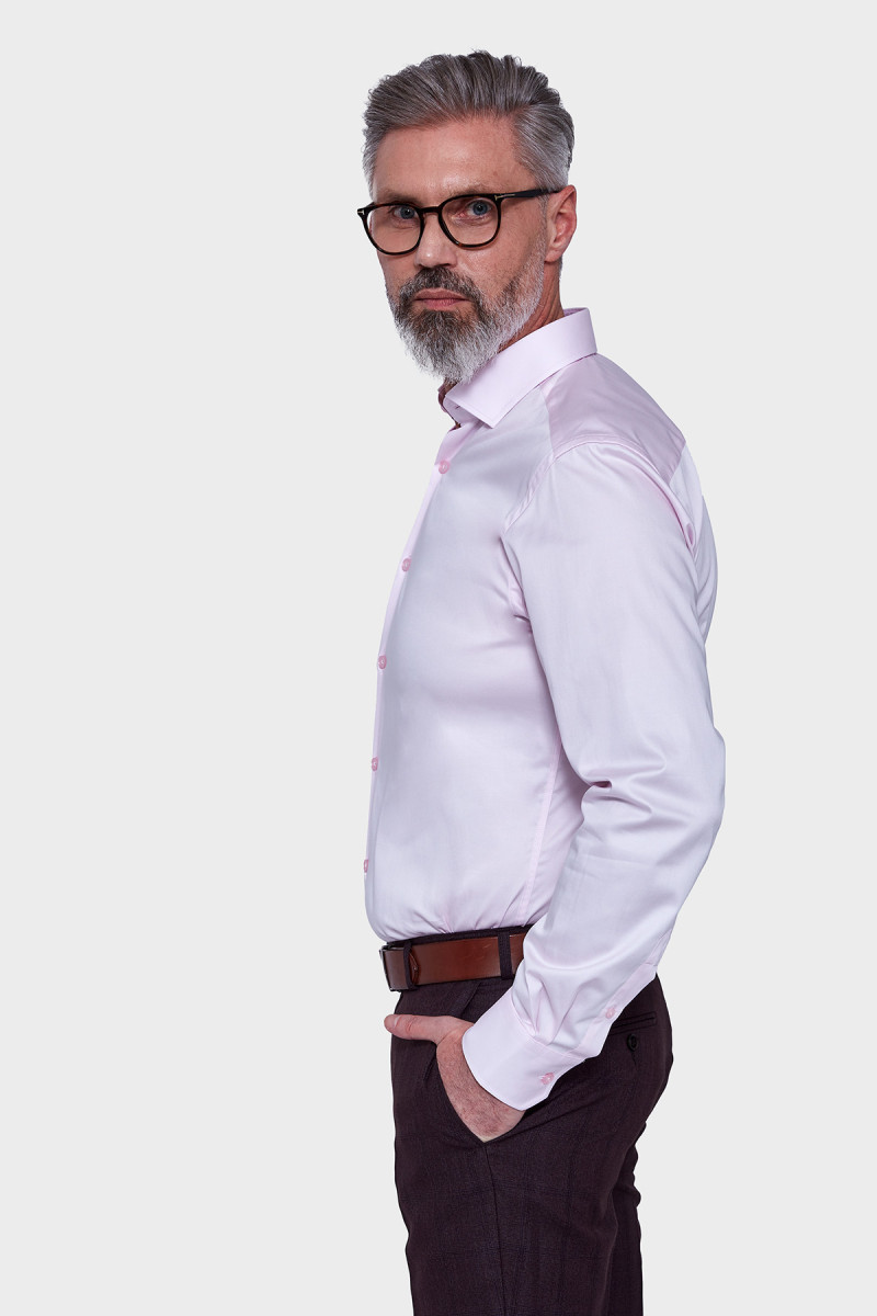 Różowa koszula męska | Villaro