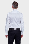 klasyczna wizytowa koszula biała Villaro widok z tyłu