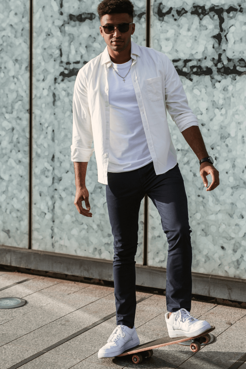 Ivory koszula męska sztruks | Villaro