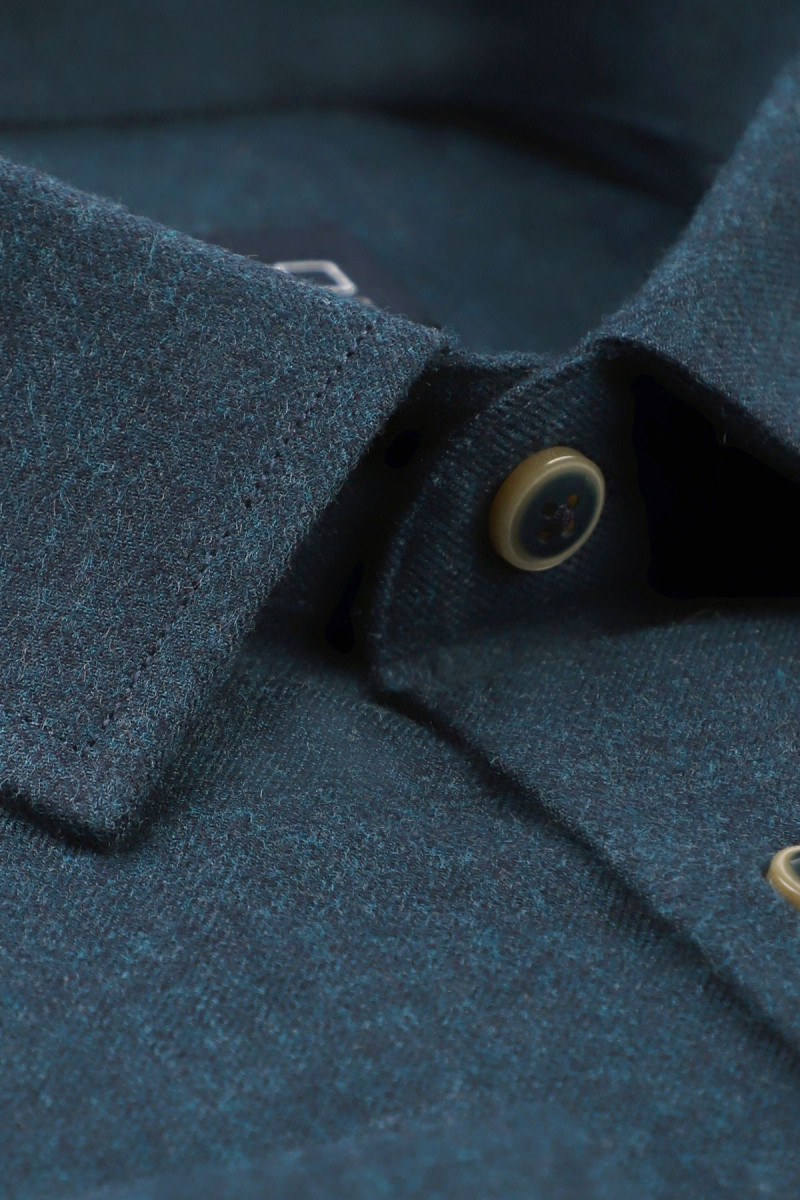 Granatowa nietypowa koszula męska | Villaro