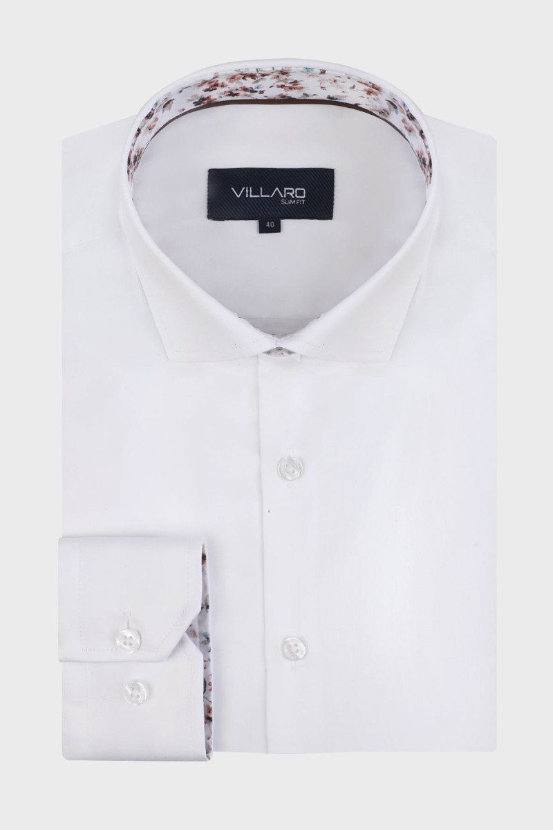 Biała koszula męska | Villaro