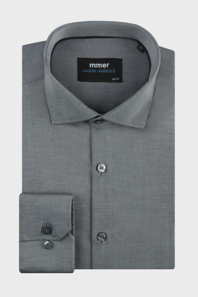 Szara koszula męska wodoodporna| Villaro