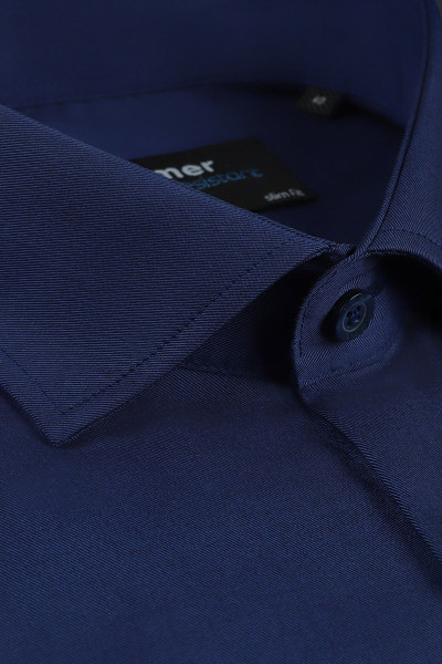 Granatowa Koszula Męska Wodoodporna