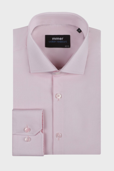 Różowa koszula męska wodoodporna | Villaro