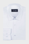 biała koszula męska Villaro slim fit na manekinie