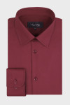 Bordowa koszula męska Villaro – elegancka koszula wizytowa