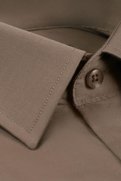 Brązowa Koszula Męska