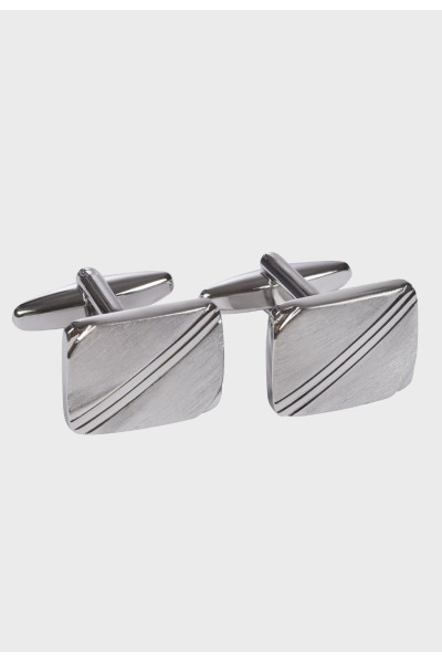 Srebrne spinki do mankietów koszul | Villaro
