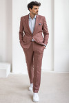 Garnitur brązowy męski | Villaro