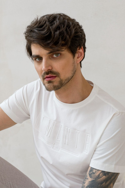 Biała Koszulka Męska T-Shirt