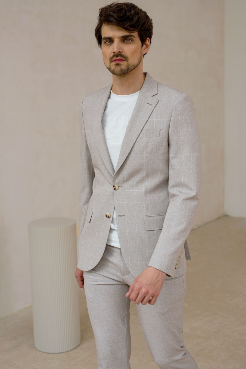 Koszulka męska biała krótki rękaw Vimonte | Villaro