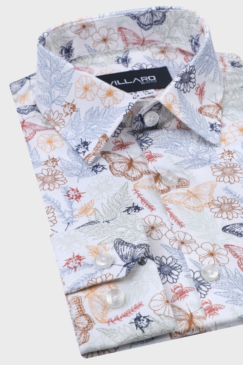 Koszula chłopięca wzór motyle | Villaro