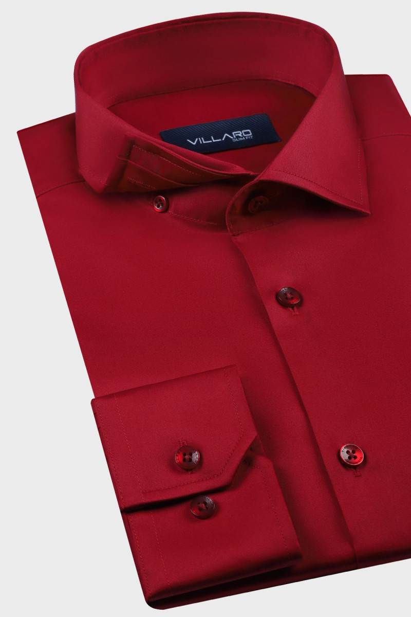 Czerwona koszula męska | Villaro