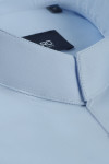 Niebieska koszula męska stójka | Villaro