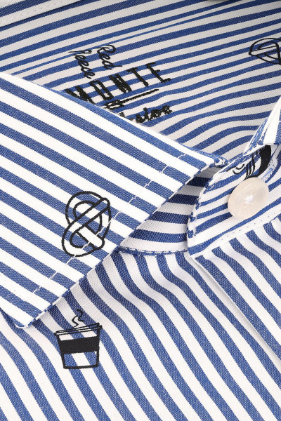 Koszula Męska Wzór Paski