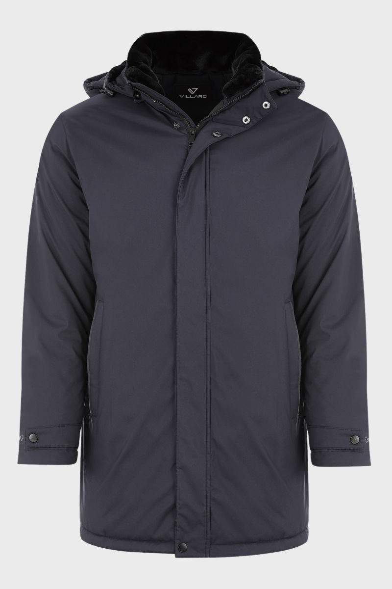 Kurtka męska Villaro granatowa – pełny widok