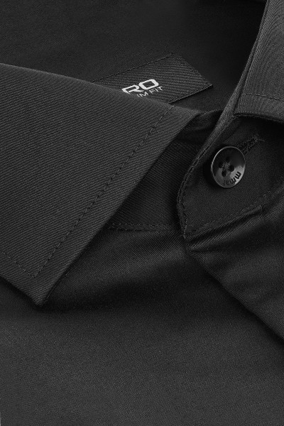 Czarna Koszula Męska Wizytowa