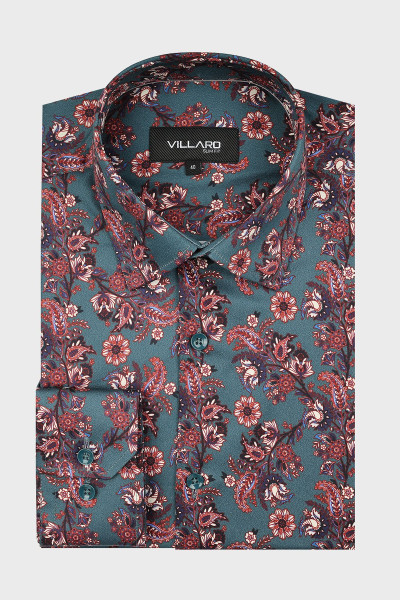 Koszula męska w kwiaty | Villaro