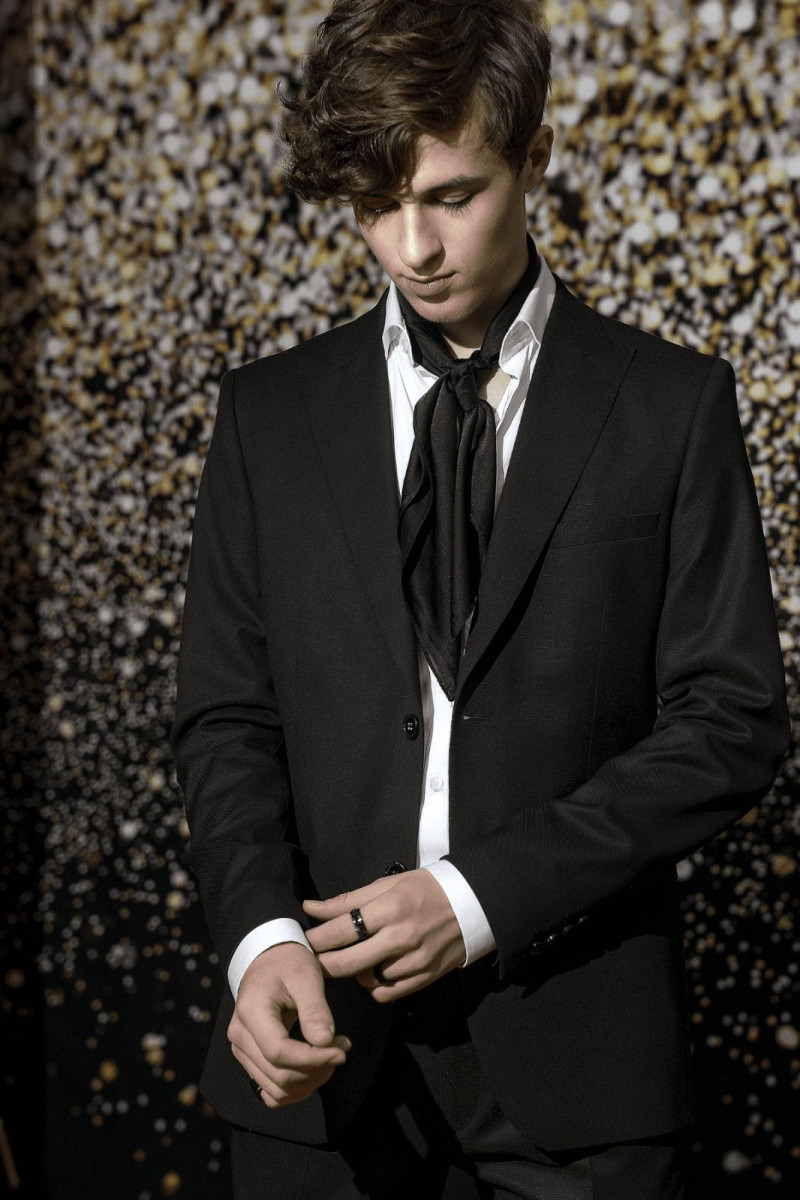 Czarna marynarka męska | Villaro