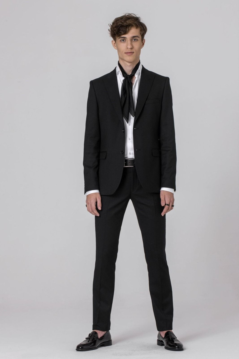 Czarna marynarka męska | Villaro