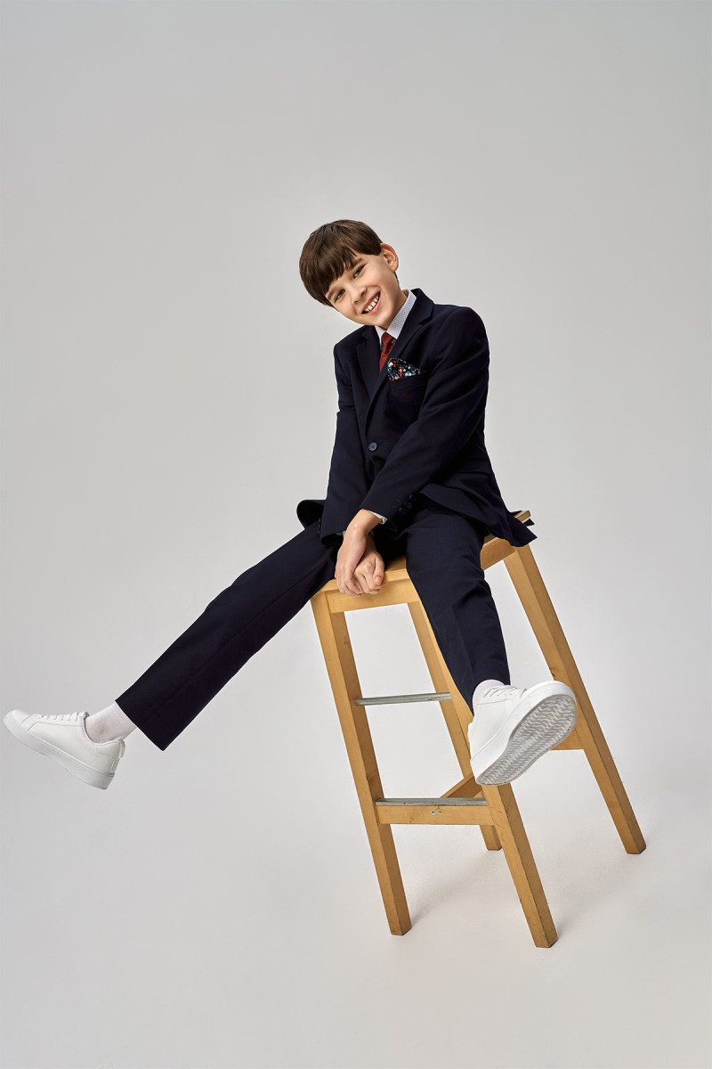 Granatowa marynarka chłopięca | Villaro