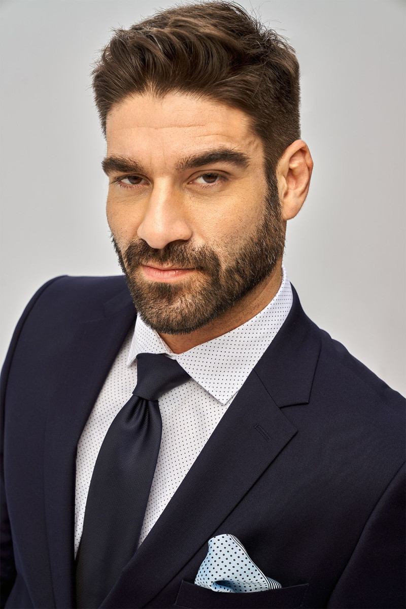 Granatowa marynarka męska | Villaro