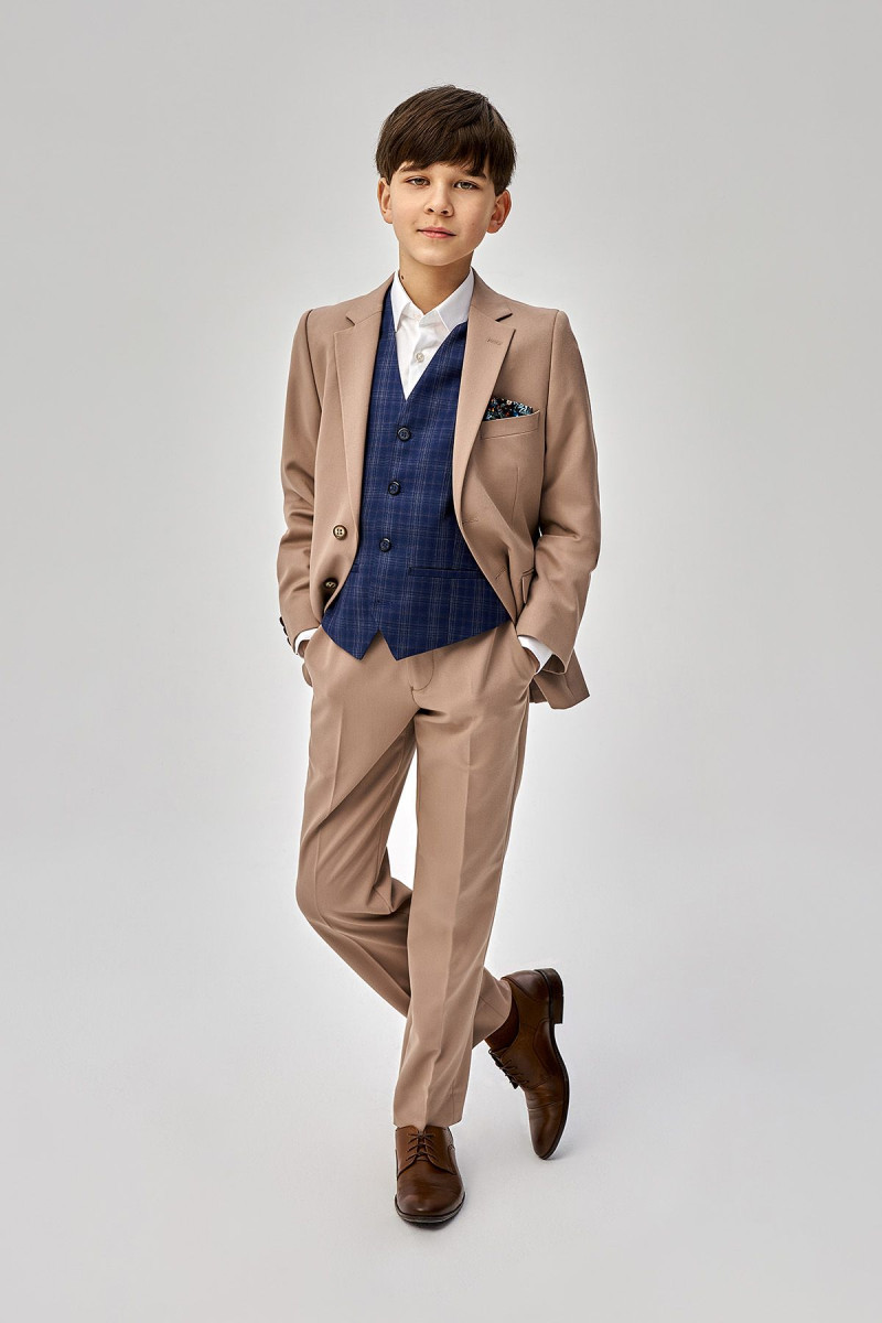 Beżowa marynarka chłopięca | Villaro