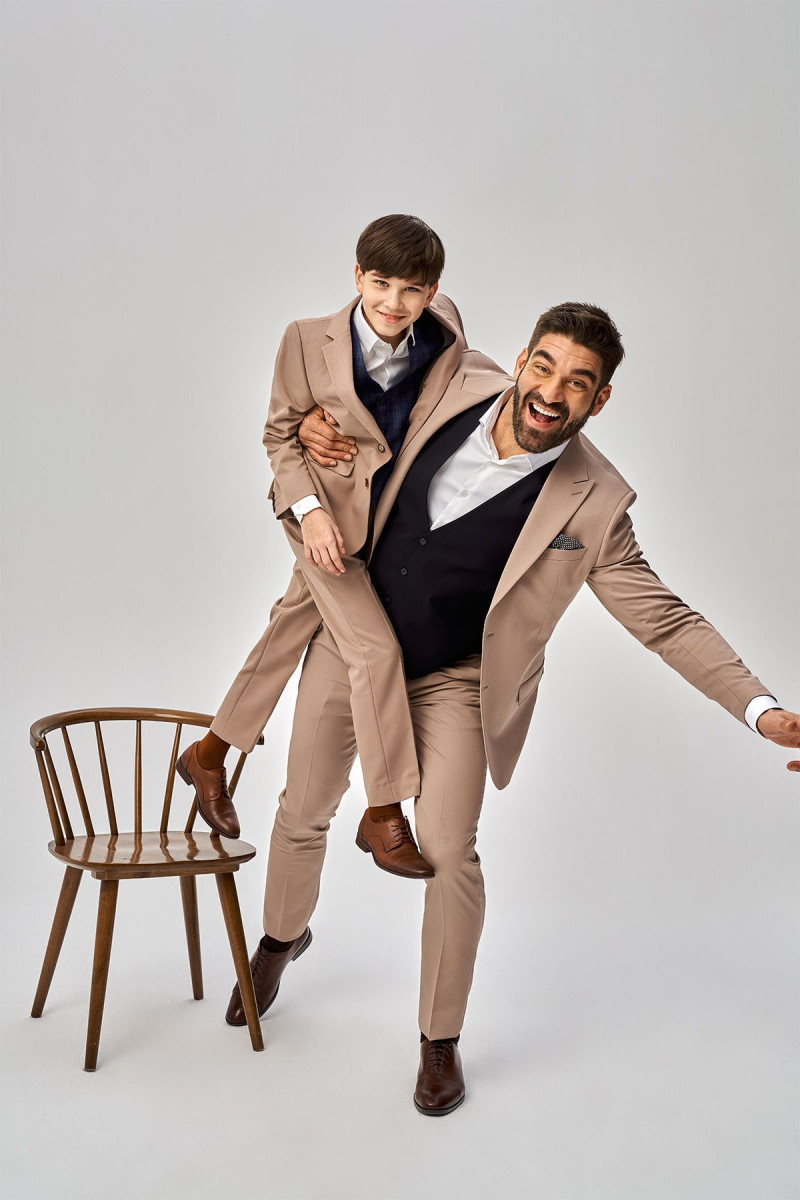 Beżowa marynarka chłopięca | Villaro