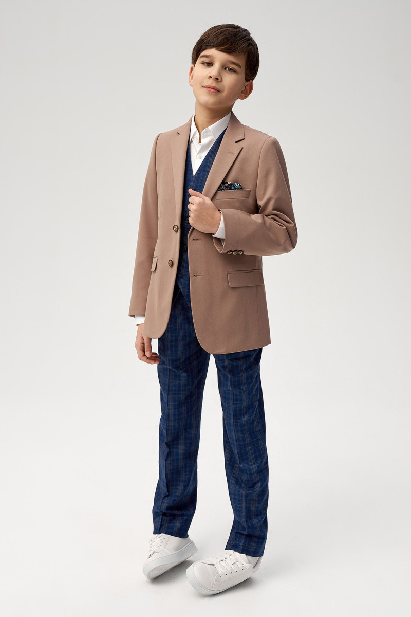 Beżowa marynarka chłopięca | Villaro