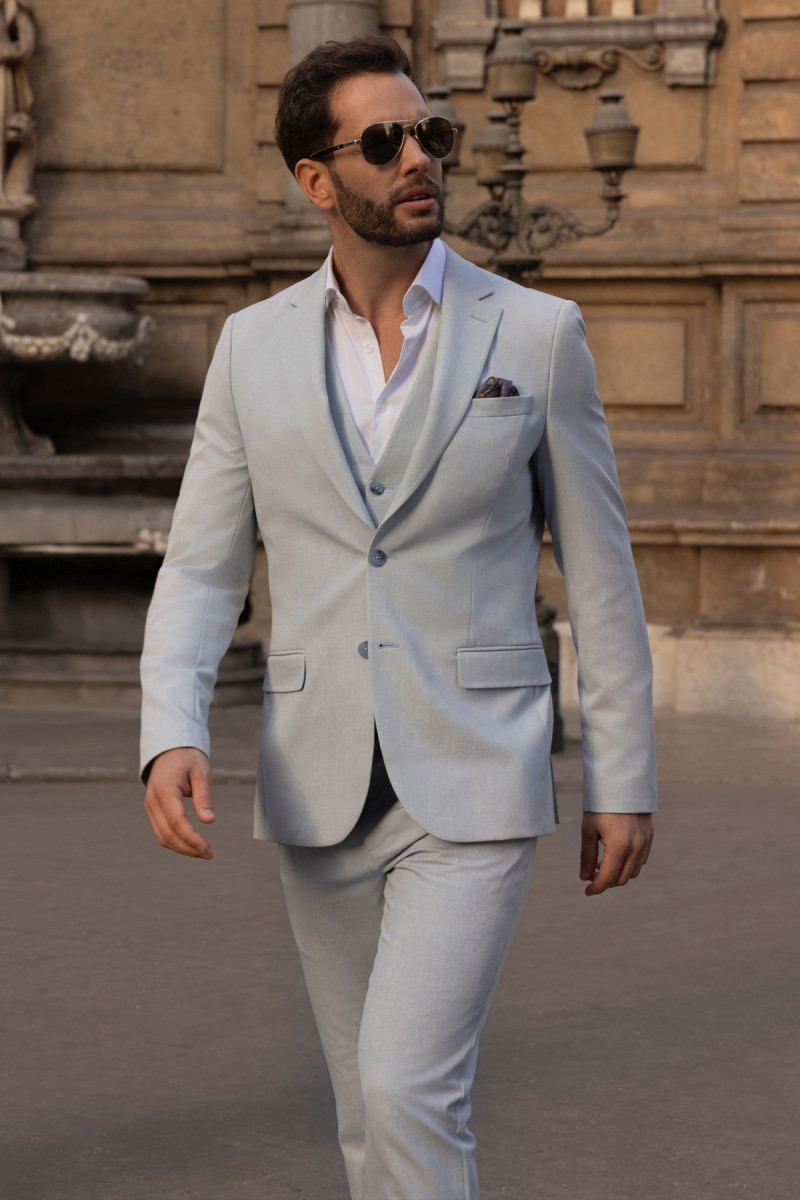 Niebieska marynarka męska | Villaro