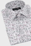 Koszula męska z motywem roślinnym | Villaro