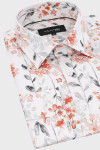 Koszula męska motyw roślinny | Villaro