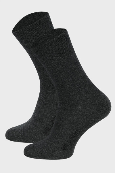 Grafitowe skarpety męskie | Villaro