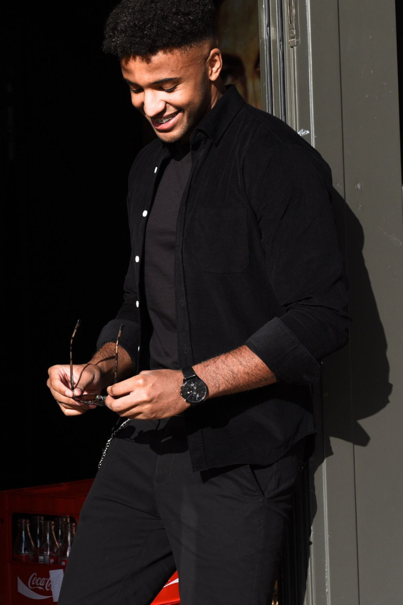 Czarny T-shirt koszulka męska | Villaro