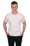 Biała koszulka męska krótki rękaw | Villaro
