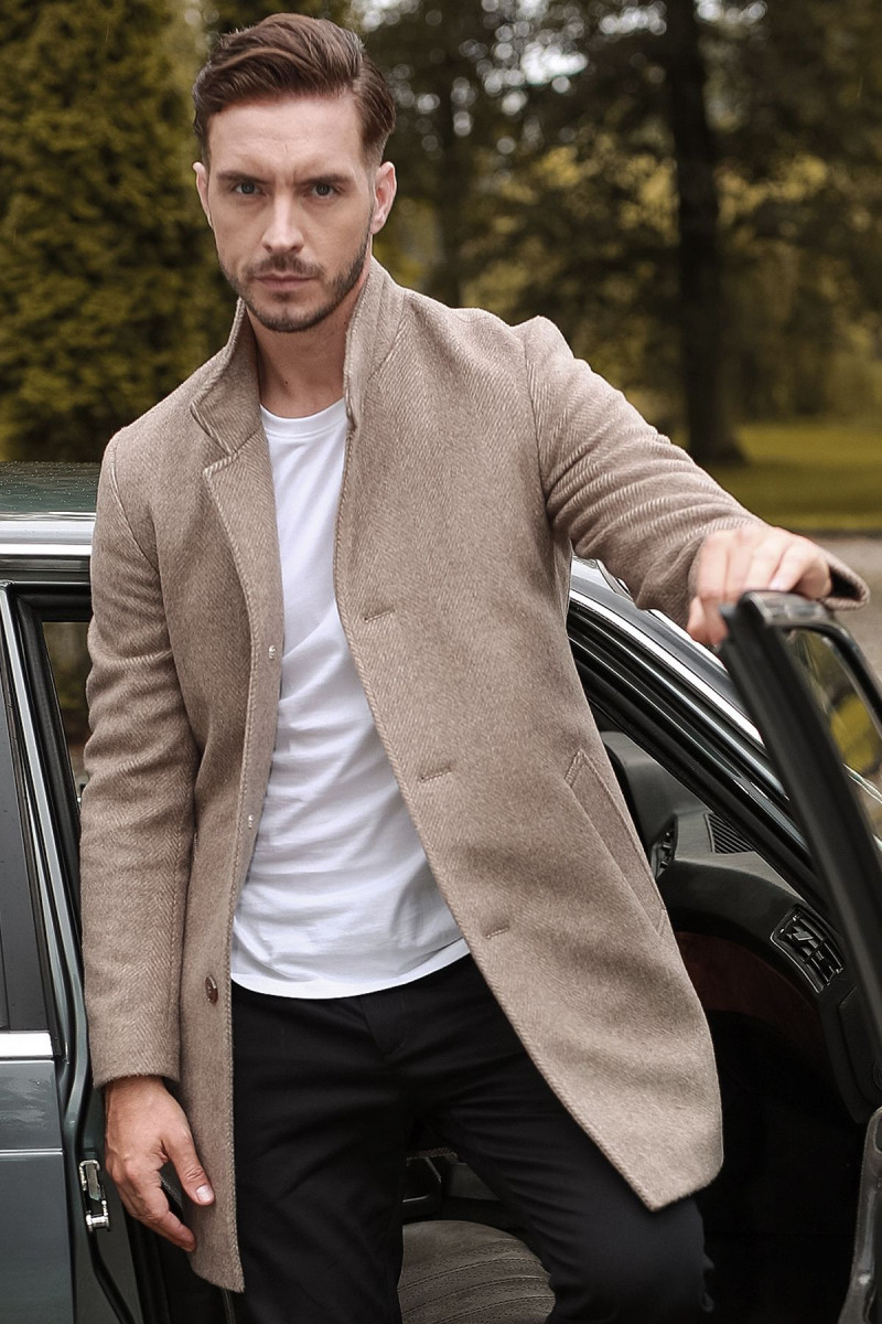 Biała koszulka męska krótki rękaw | Villaro