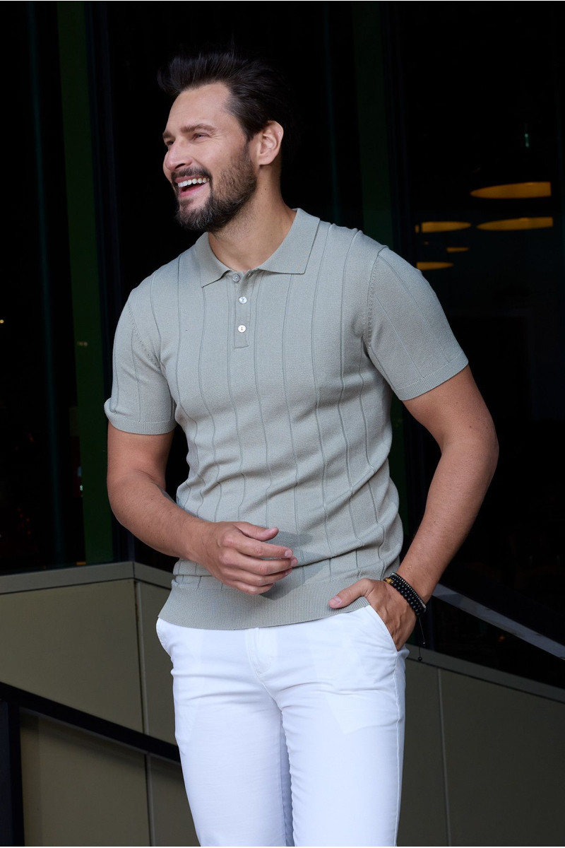 Białe Spodnie Męskie Chinosy